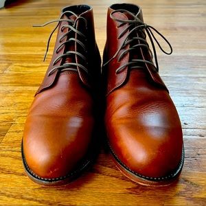 Nisolo, ethically made boots, mens Emilio, size 8.5 fits womens size 10.